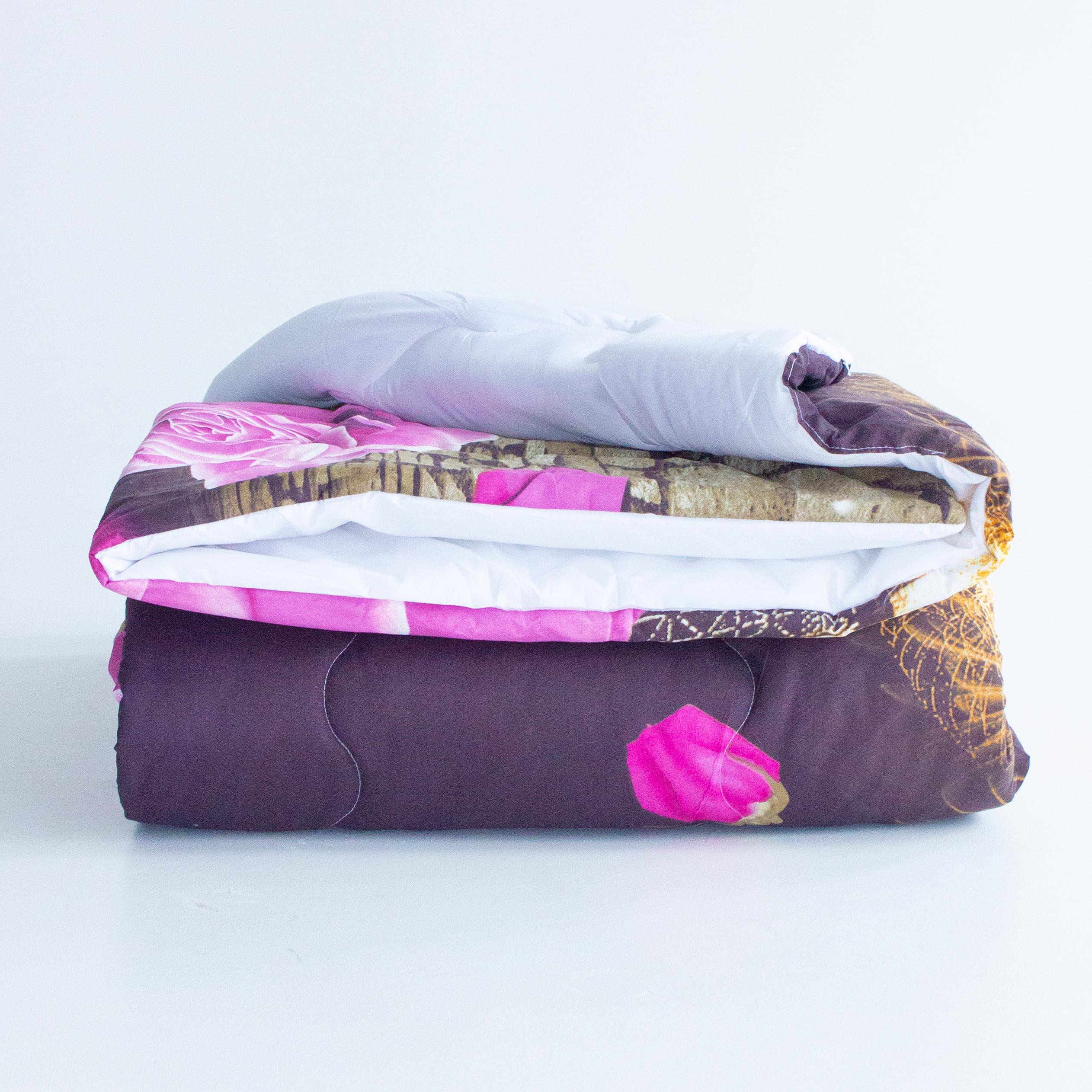 Ковдра зимня MirSon №5263 Print Line Albania шовкова 200х220 см (2200006103202)