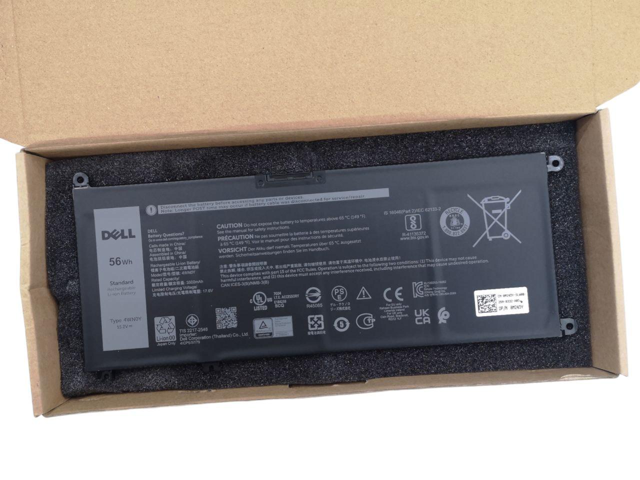 Аккумулятор для DELL Inspiron 13/81PF3/081PF3/4WN0Y/M245Y 3500 mAh 56Wh (000010042)
