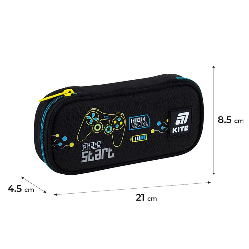 Пенал KITE Good Game (K25-662-4) - фото 2 Пенал KITE Good Game (K25-662-4) - фото 2