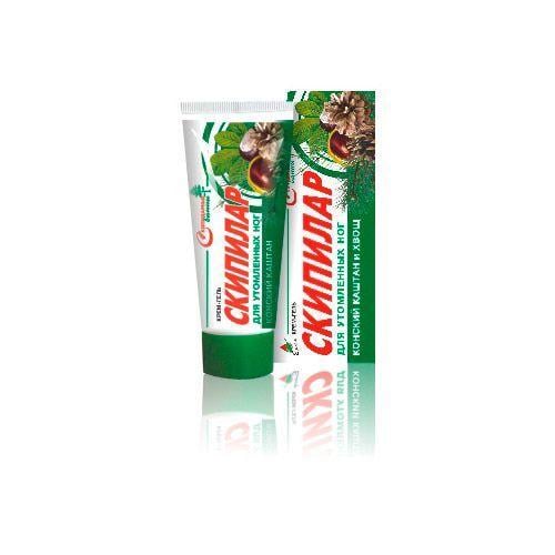 Крем-бальзам Скипилар для усталых ног с конским каштаном и хвощом 75 мл