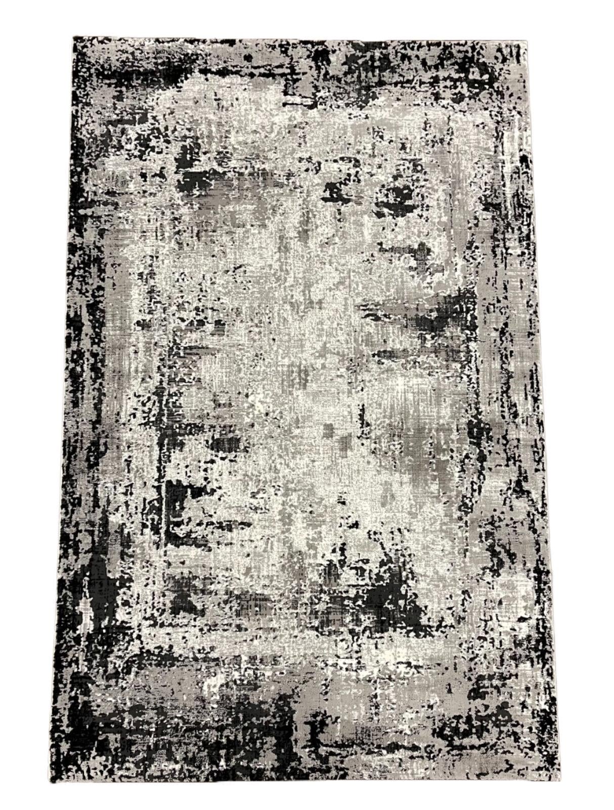 Ковер Avis 23128 1,5х2,3 м Black/Light Grey (6337-28)