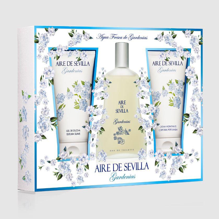Подарунковий набір косметики для жінок IES Aire De Sevilla Gardenias 3 продукти