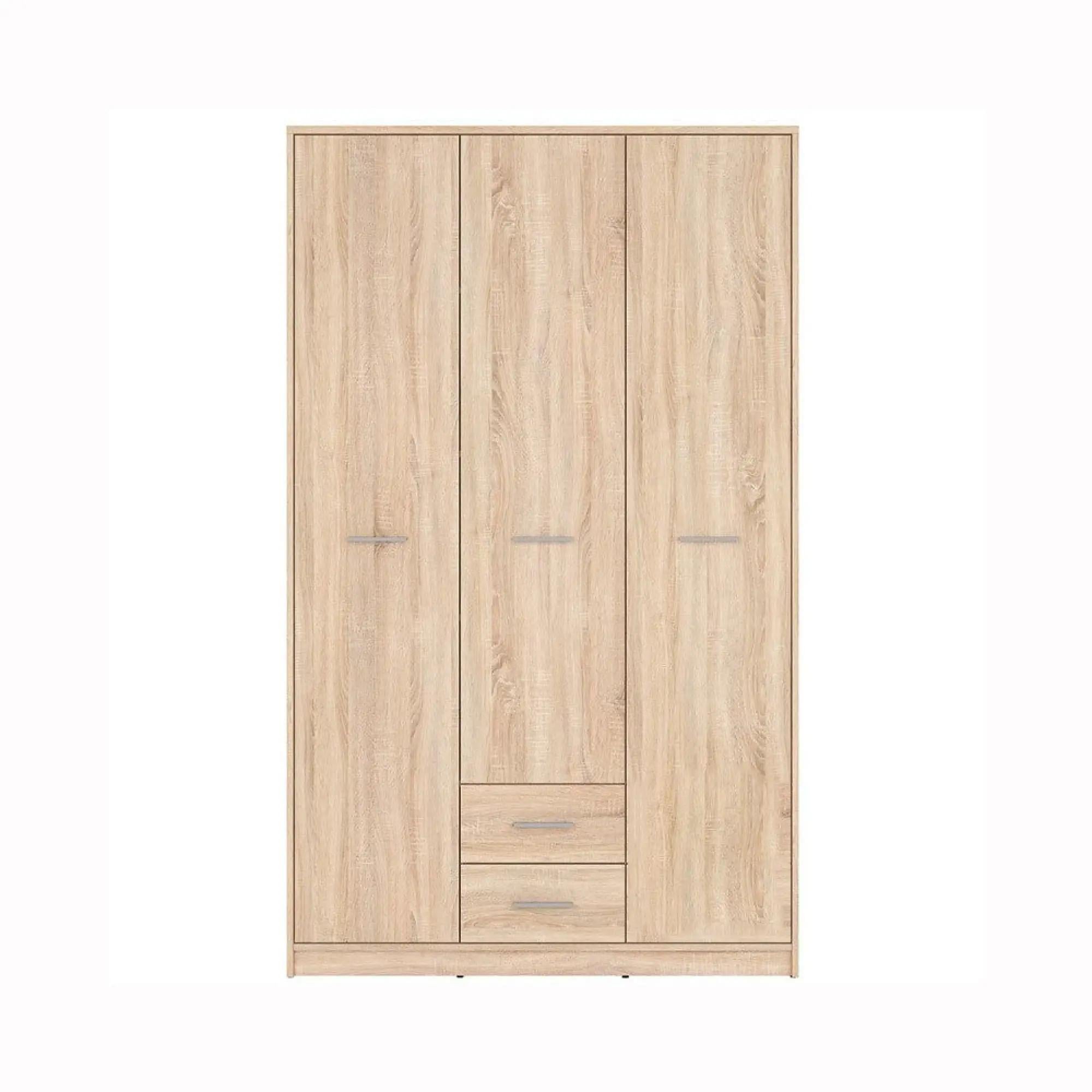 Шкаф для одежды с ящиками Гербор Непо SZF3D2S N Дуб сонома (GRB-1439)