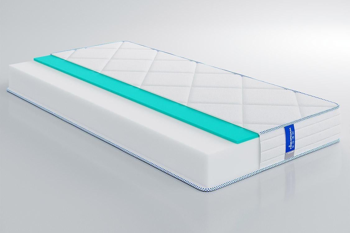 Матрас беспружинный Highfoam Obeliks Lupen 90x200 см (HFM-1149)