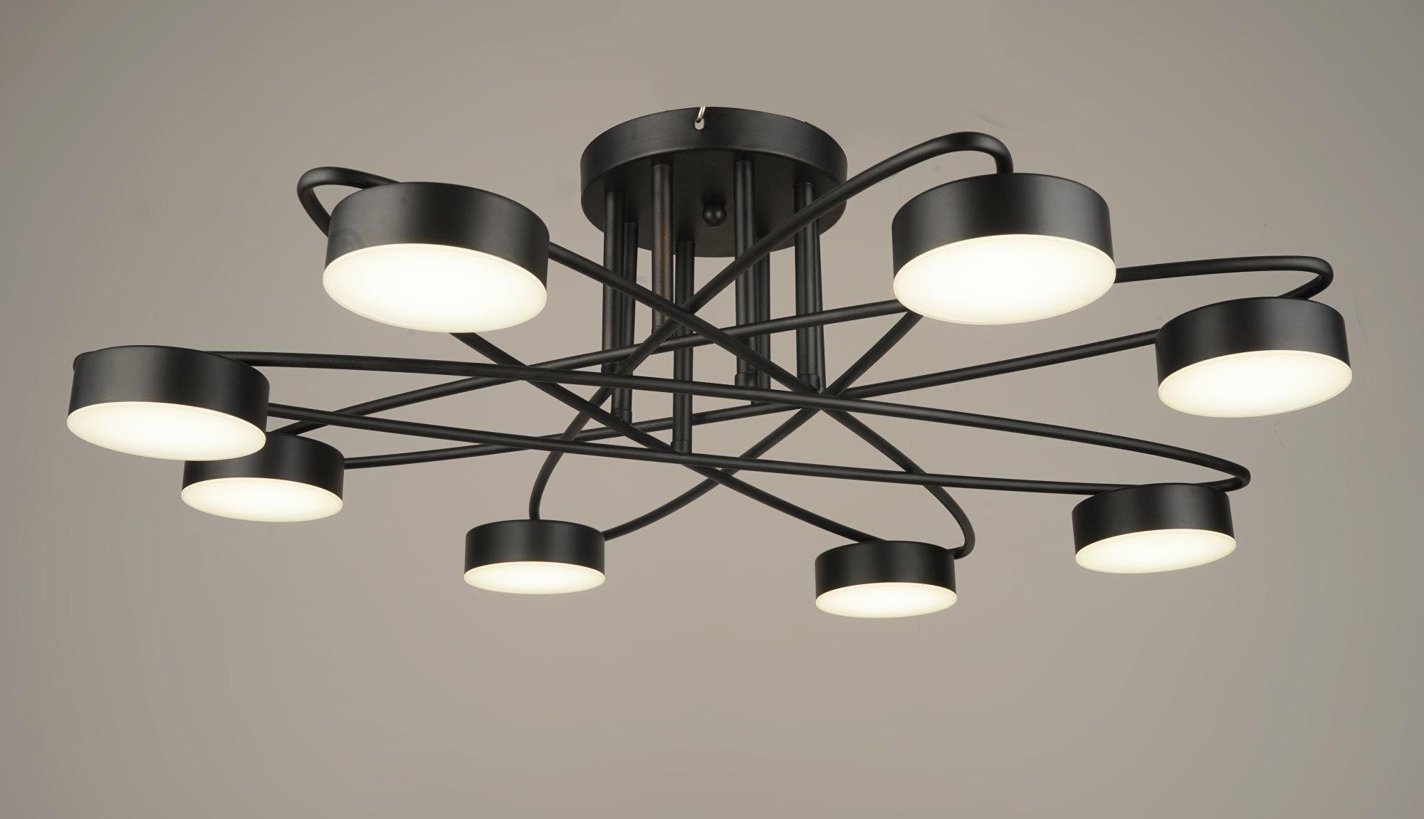 Люстра светодиодная акриловая Sirius B N4248/8 112W