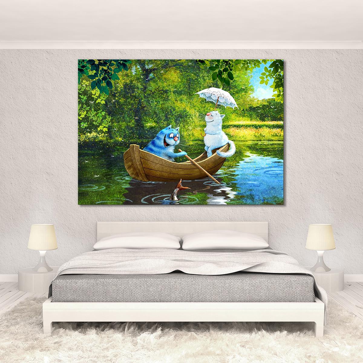 Модульная картина Сколько кота не корми... 1 модуль 30х45 см