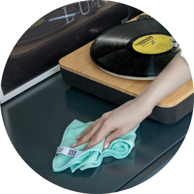 Салфетка York ECO EGO DUST FREE для пыли из микрофибры для уборки/протирания любой поверхности 35x35 см - фото 3 Салфетка York ECO EGO DUST FREE для пыли из микрофибры для уборки/протирания любой поверхности 35x35 см - фото 3