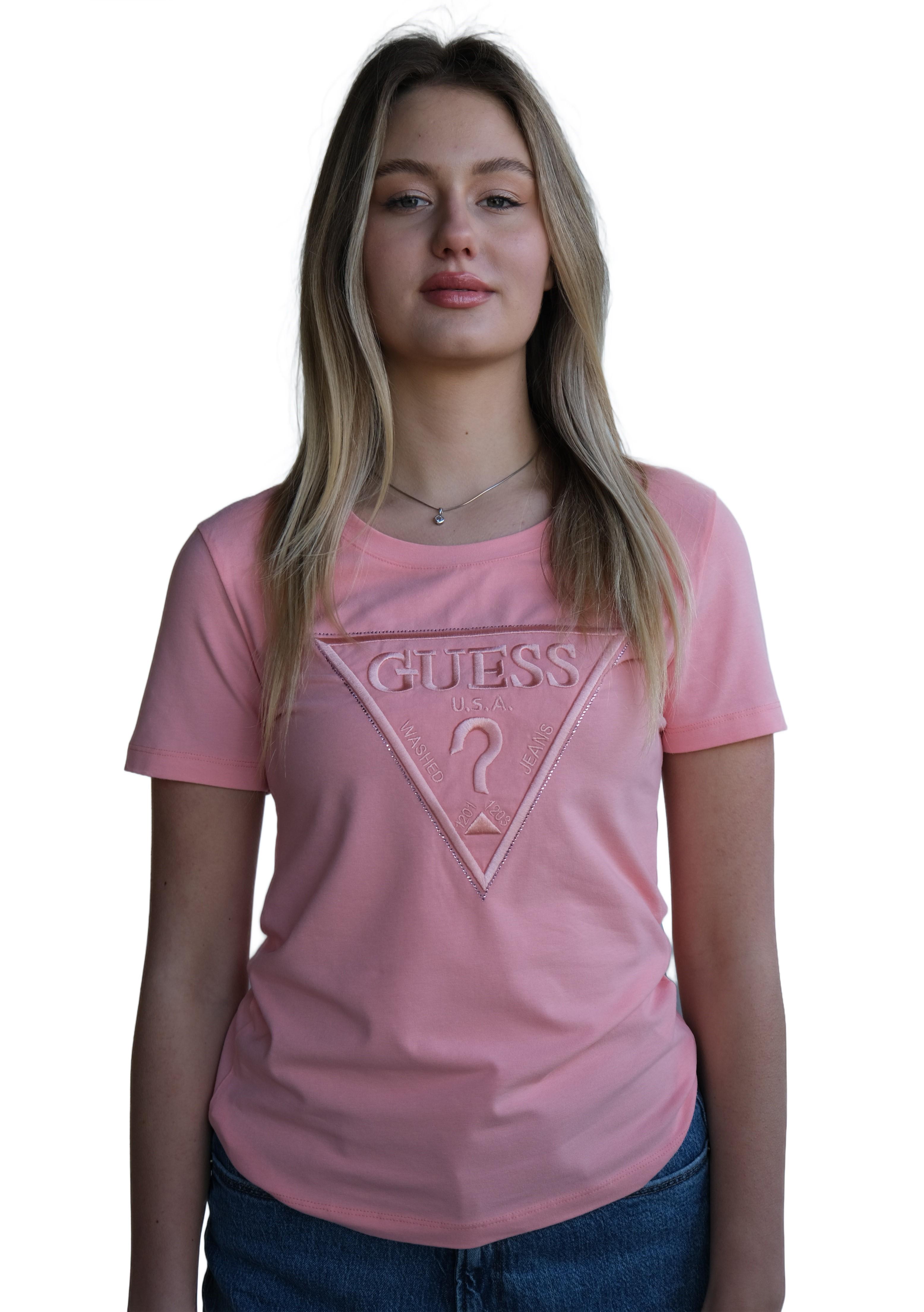 Футболка женская Guess B-1018 S Rose (10642514)