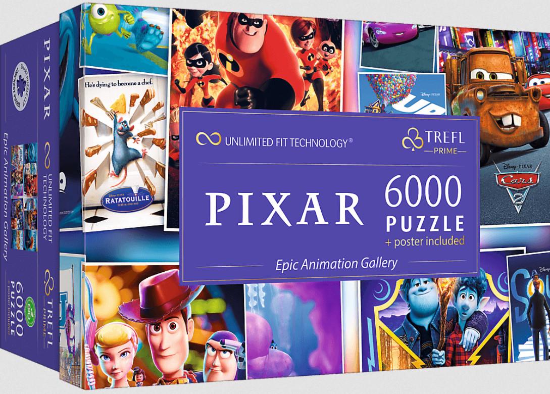 Пазл Trefl Безграничная коллекция: Галерея эпической анимации 6000 эл.