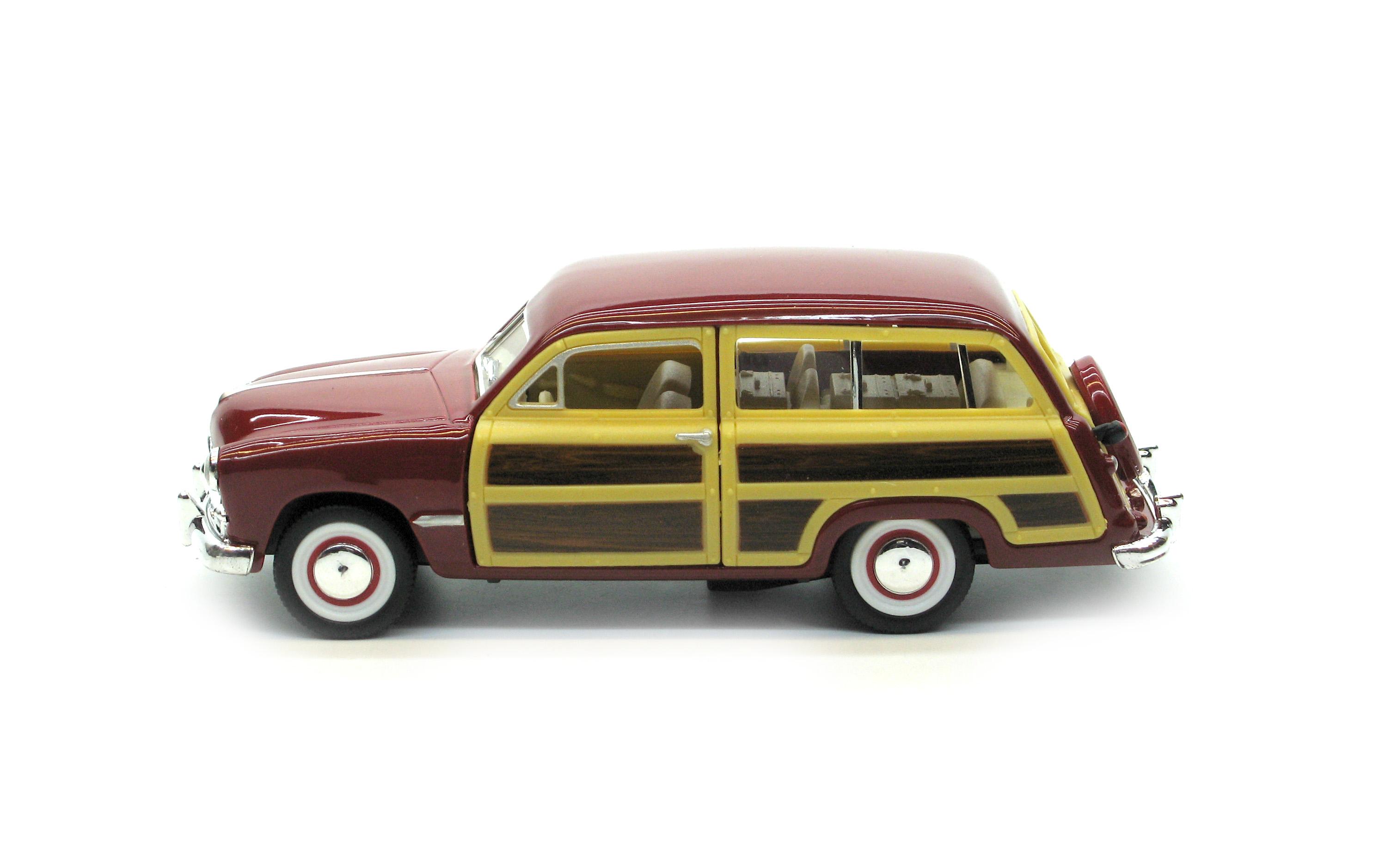 ᐉ Машина металлическая KT5402W 1949 Ford Woody Wagon (KT5402W Red