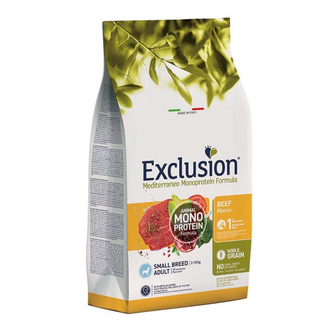 Корм для собак сухий малих порід Exclusion Noble Grain Beef Small 7 кг (8011259004529)
