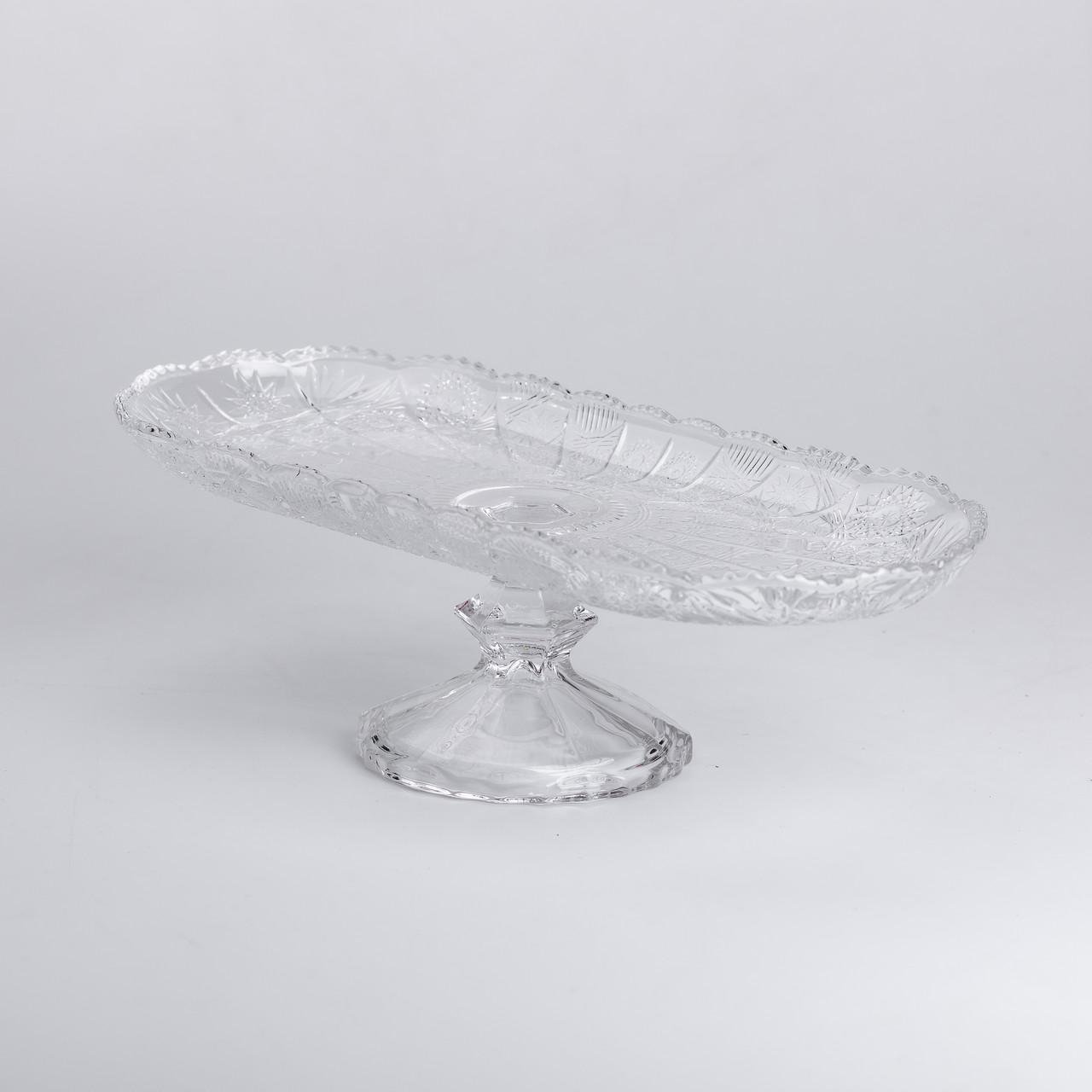 Ваза для фруктов Lirmartur стеклянная 33,5х15х10 см (HP-YH-82) - фото 5 Ваза для фруктов Lirmartur стеклянная 33,5х15х10 см (HP-YH-82) - фото 5