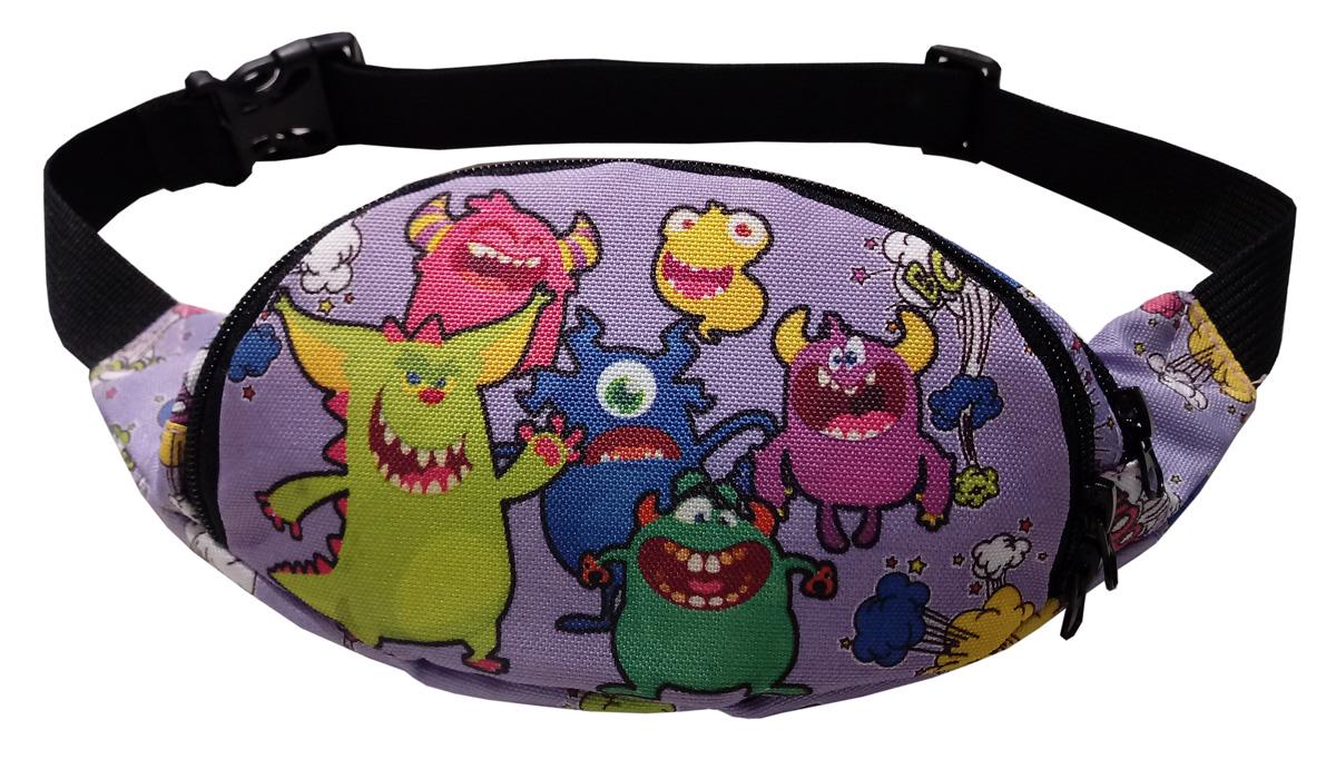 Сумка-бананка Tiger Moon Print Монстри (S218760)