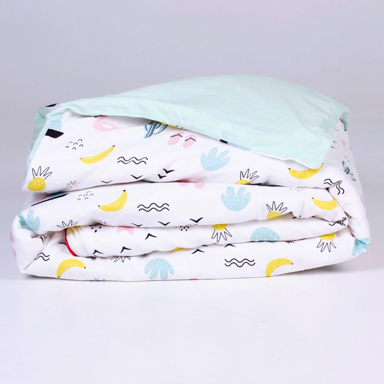 Пододеяльник муслин-поплин Пляжный сезон 145х210 см (17767132)