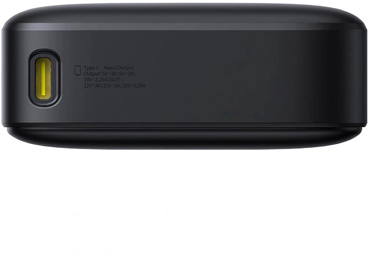 Повербанк для ноутбука Baseus 20000 mAh 65 W Free2Pull Power Bank with Retractable Cable 1 Type-C/PD/QC3A Cosmic Black - фото 3 Повербанк для ноутбука Baseus 20000 mAh 65 W Free2Pull Power Bank with Retractable Cable 1 Type-C/PD/QC3A Cosmic Black - фото 3