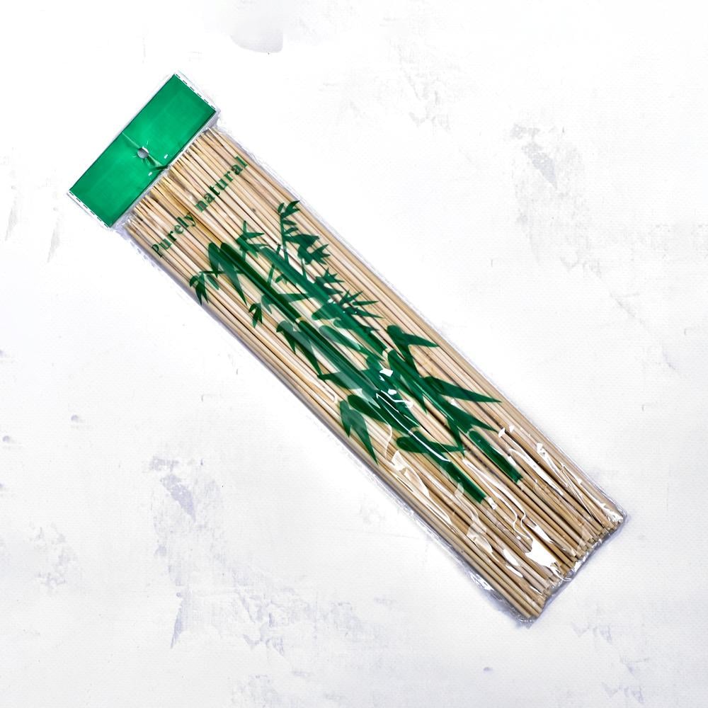 Шпажки бамбукові 25 см х 3 мм 88 шт. (R89114-25)