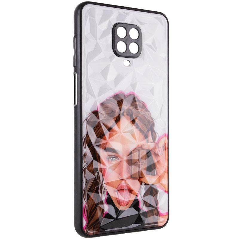 Противоударный TPU+PC чехол Prisma Ladies для Xiaomi Redmi Note 9s / Note 9 Pro / Note 9 Pro Max Chocolate