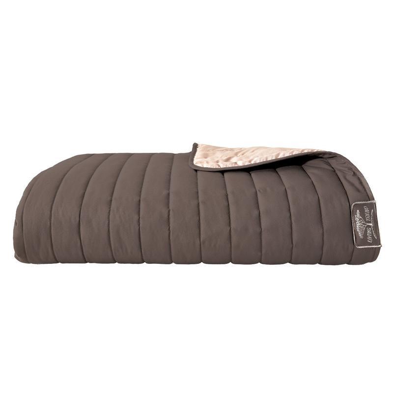 Покривало Ідея Стиль Люкс двостороннє шоколад/молоко 220х240 (19128) - фото 5 Покривало Ідея Стиль Люкс двостороннє шоколад/молоко 220х240 (19128) - фото 5