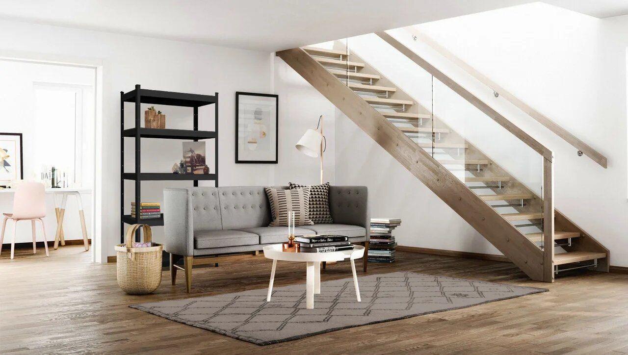 Стелаж Меткас Бюджет КД 175 кг/полицю 5 полиць ДСП металевий 1800x900x400 мм (2519008077) - фото 2