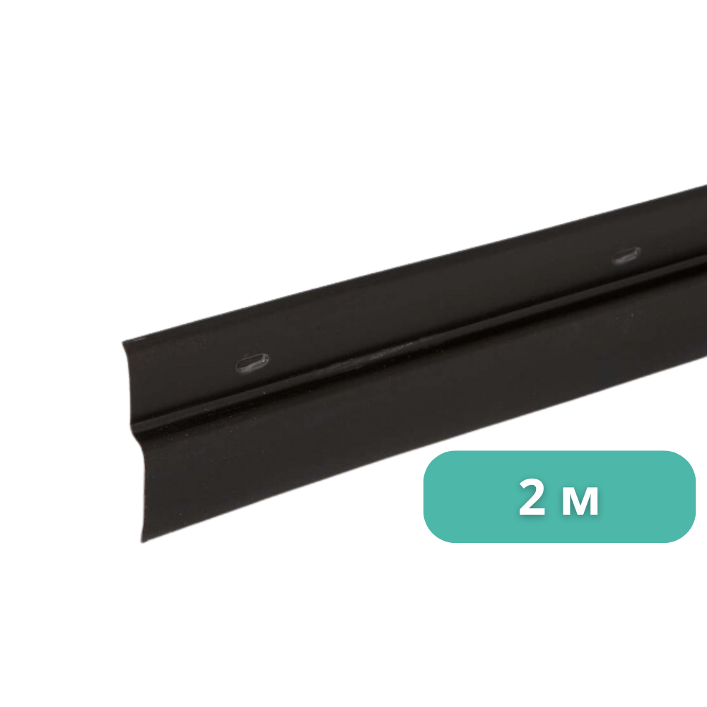 Профиль для крепления дренажной мембраны к фундаменту 2 м (340054) - фото 2