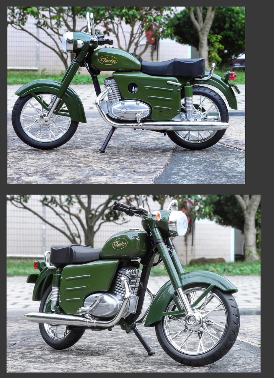 Іграшковий мотоцикл масштабний TK Group Jawa 350 1:12 металевий для дітей (28444240) - фото 3 Іграшковий мотоцикл масштабний TK Group Jawa 350 1:12 металевий для дітей (28444240) - фото 3