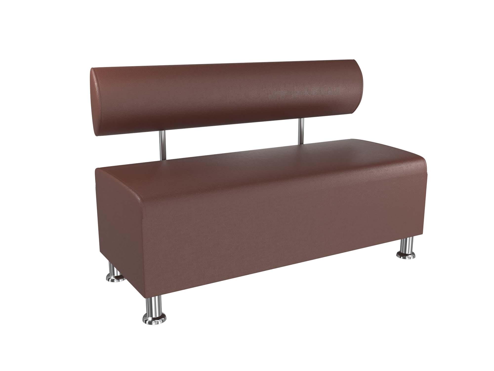 Диван офісний BNB Mini Plus Флай 120 см Темно-коричневий (2231) - фото 1 Диван офісний BNB Mini Plus Флай 120 см Темно-коричневий (2231) - фото 1