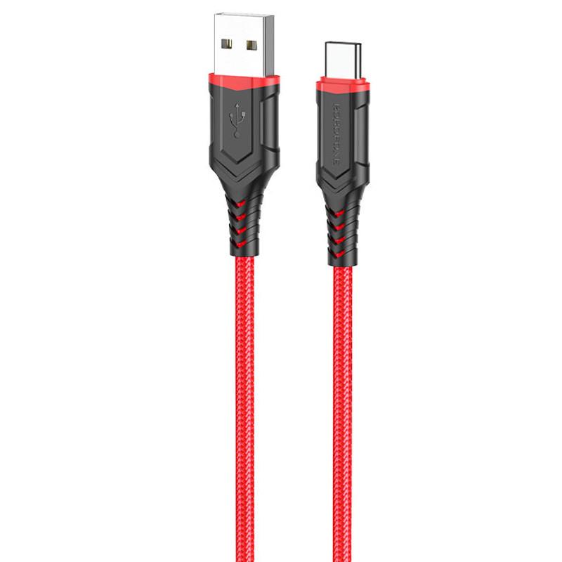 Дата кабель Borofone BX67 USB to Type-C 1 м Red