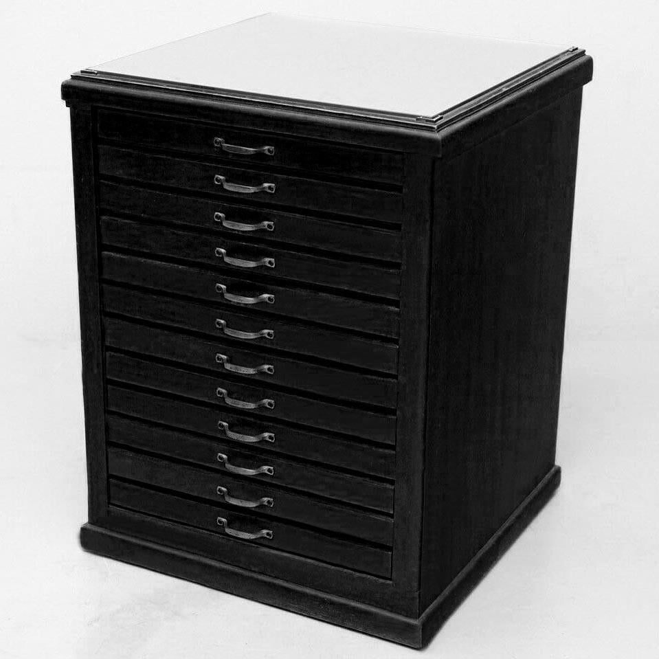 Мини-комод из дерева Саранга Венге (МНК-004412)