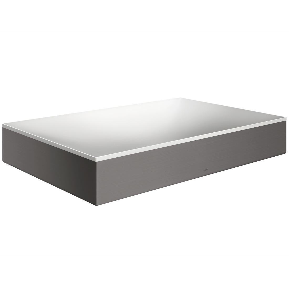 Умывальник накладной Hansgrohe AXOR Suite 42004340 600x400x80 мм Серый (215287)
