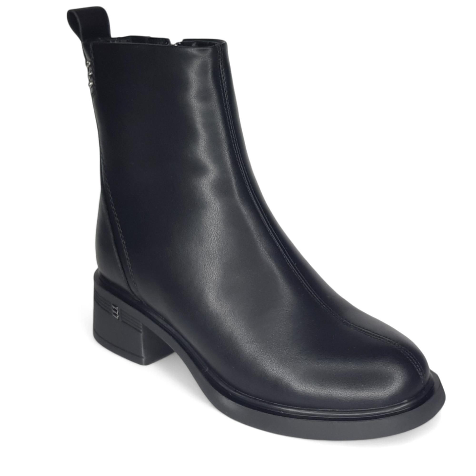 Ботильоны женские зимние Wollen р. 36 Черный (013791-36)