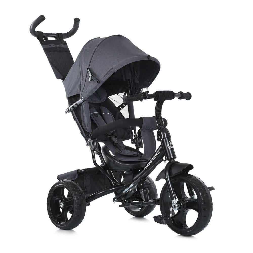 Детский велосипед трехколесный Turbo Trike MT 1005 EVA Графитовый (715838706) - фото 1 Детский велосипед трехколесный Turbo Trike MT 1005 EVA Графитовый (715838706) - фото 1