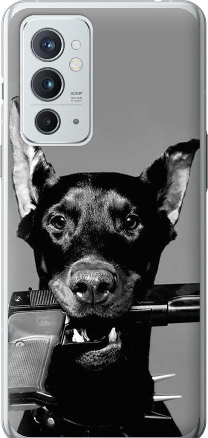 Чехол на OnePlus 9RT Доберман (2745u-2520-42517) Чехол на OnePlus 9RT Доберман (2745u-2520-42517)