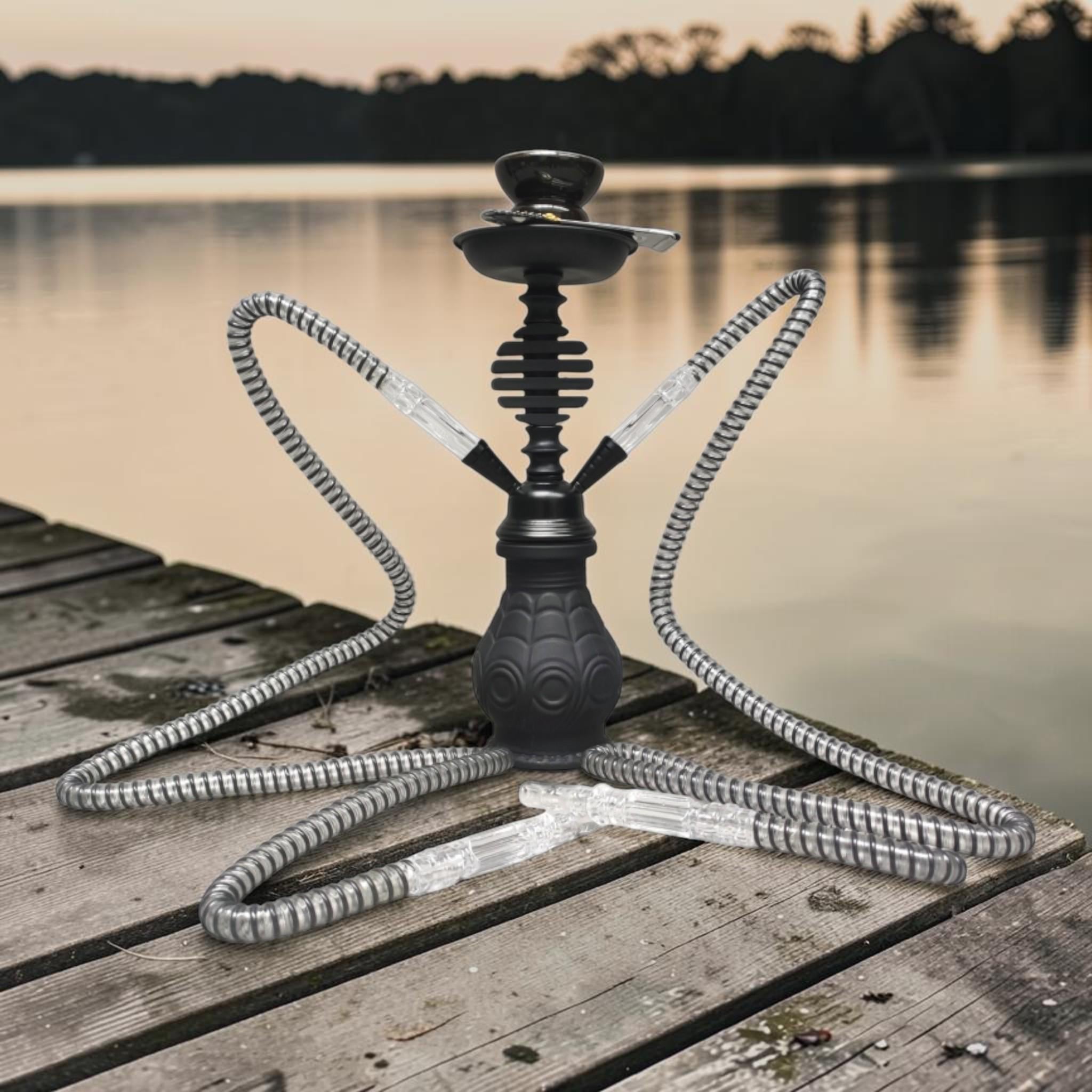 Кальян Hookah Dafna на 2 персоны 33 см Black