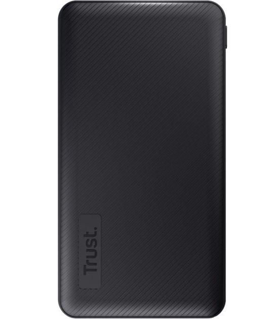 Повербанк Trust Primo Thin 24678 Чорний 10000 mAh (568150) - фото 4