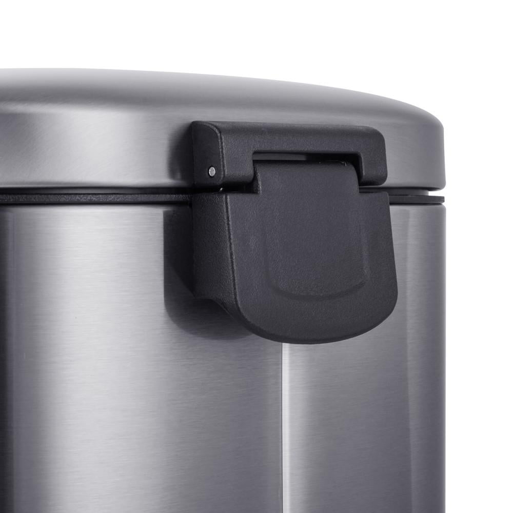 Мусорное ведро с плавным закрытием MIXXUS Premium Topper-TC0205 SS Color овальное 5 л Нержавеющая сталь (MI7059) - фото 10 Мусорное ведро с плавным закрытием MIXXUS Premium Topper-TC0205 SS Color овальное 5 л Нержавеющая сталь (MI7059) - фото 10