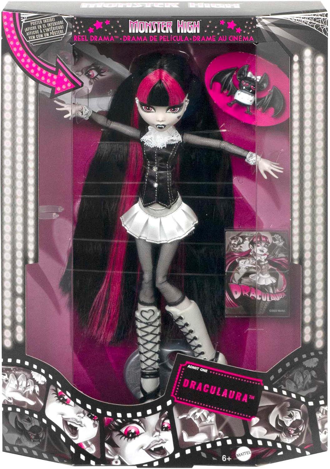 Кукла Monster High Draculaura Reel Drama Doll