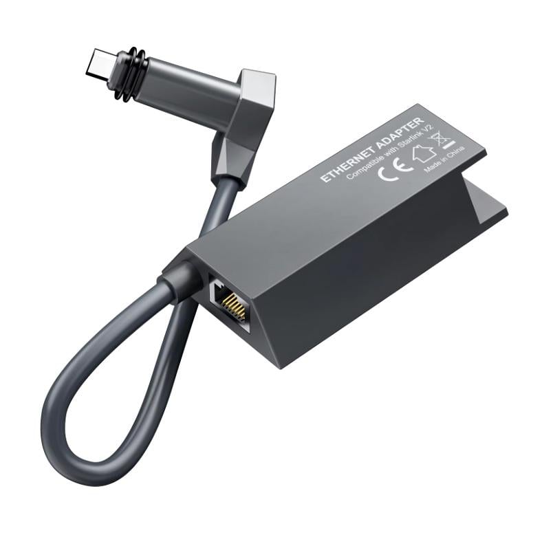 Адаптер Ethernet RJ45 Starlink GEN 2 - фото 1