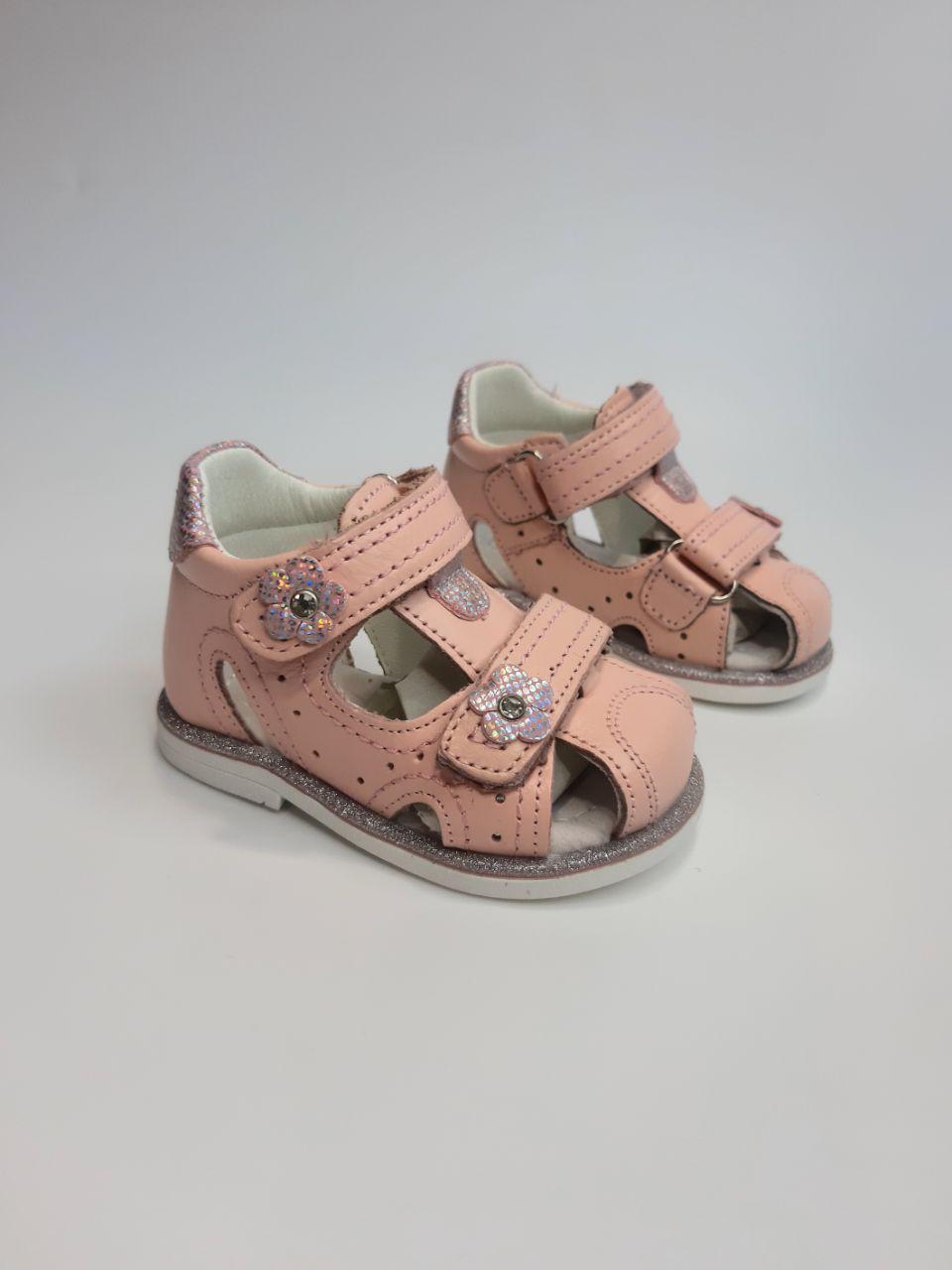 Босоніжки для дівчинки Clibee р. 23 14,5 см Рожевий (273-2 pink)