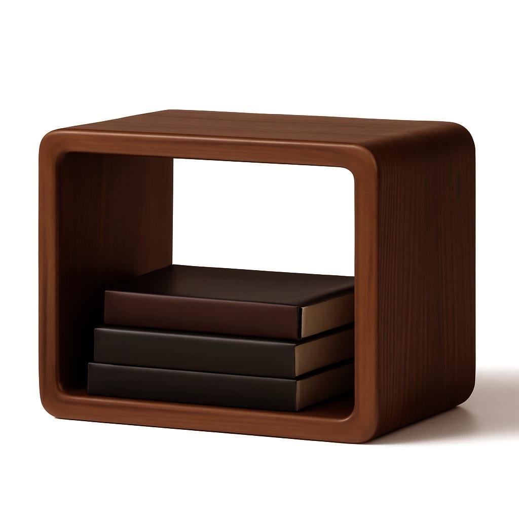 Полка книжная настольная из дерева Ринари Терракот (КПА-010632)