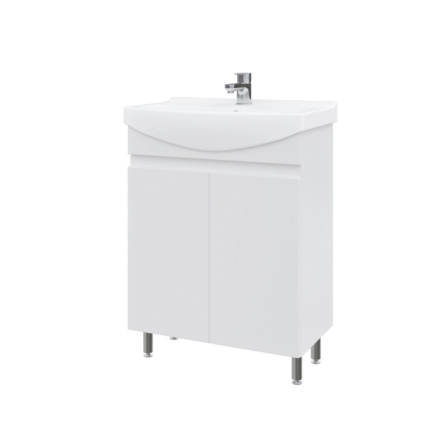 Тумба напольная MEBLIBUD ERICA 60 с 2-мя дверцами с умывальником Cersanit Cersania 60 см Белый (44356/2) Тумба напольная MEBLIBUD ERICA 60 с 2-мя дверцами с умывальником Cersanit Cersania 60 см Белый (44356/2)