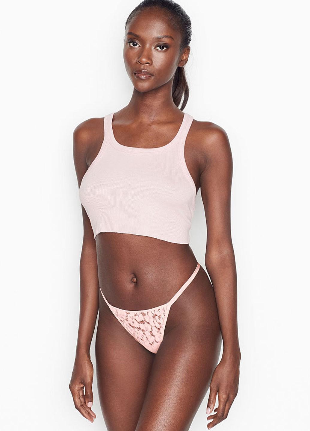 Женские трусы Victoria's Secret 000404326MQFS S Розовый (34303806)