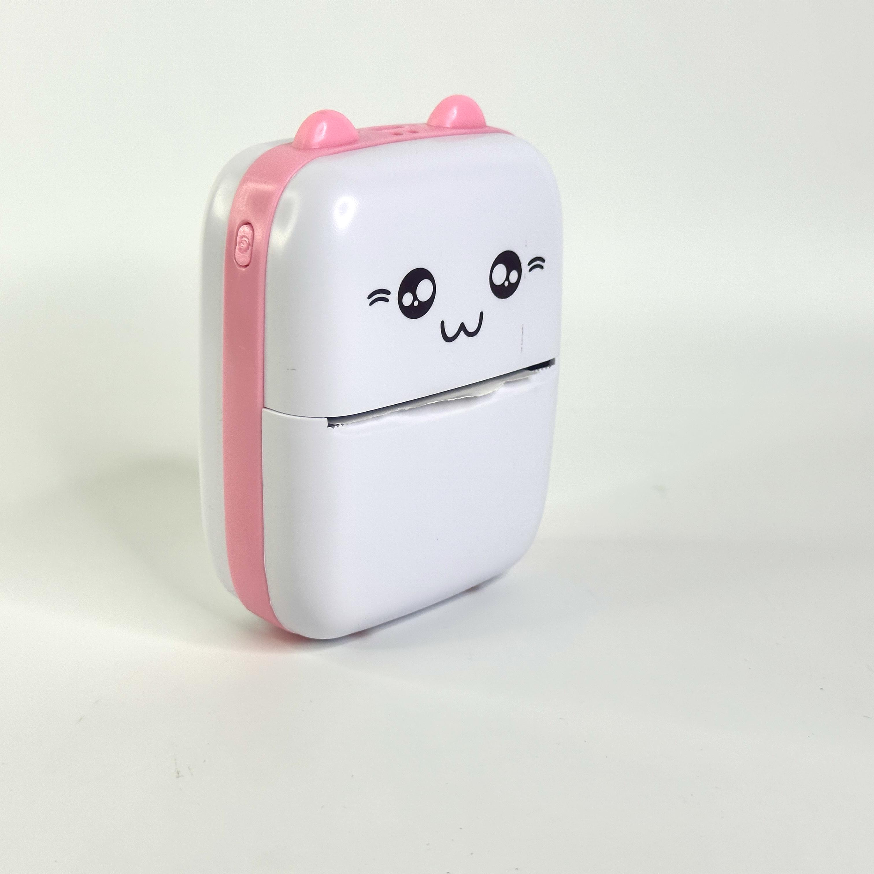 Принтер портативный Smart Mini Printer мини детский Розовый (FV-262-Pink)