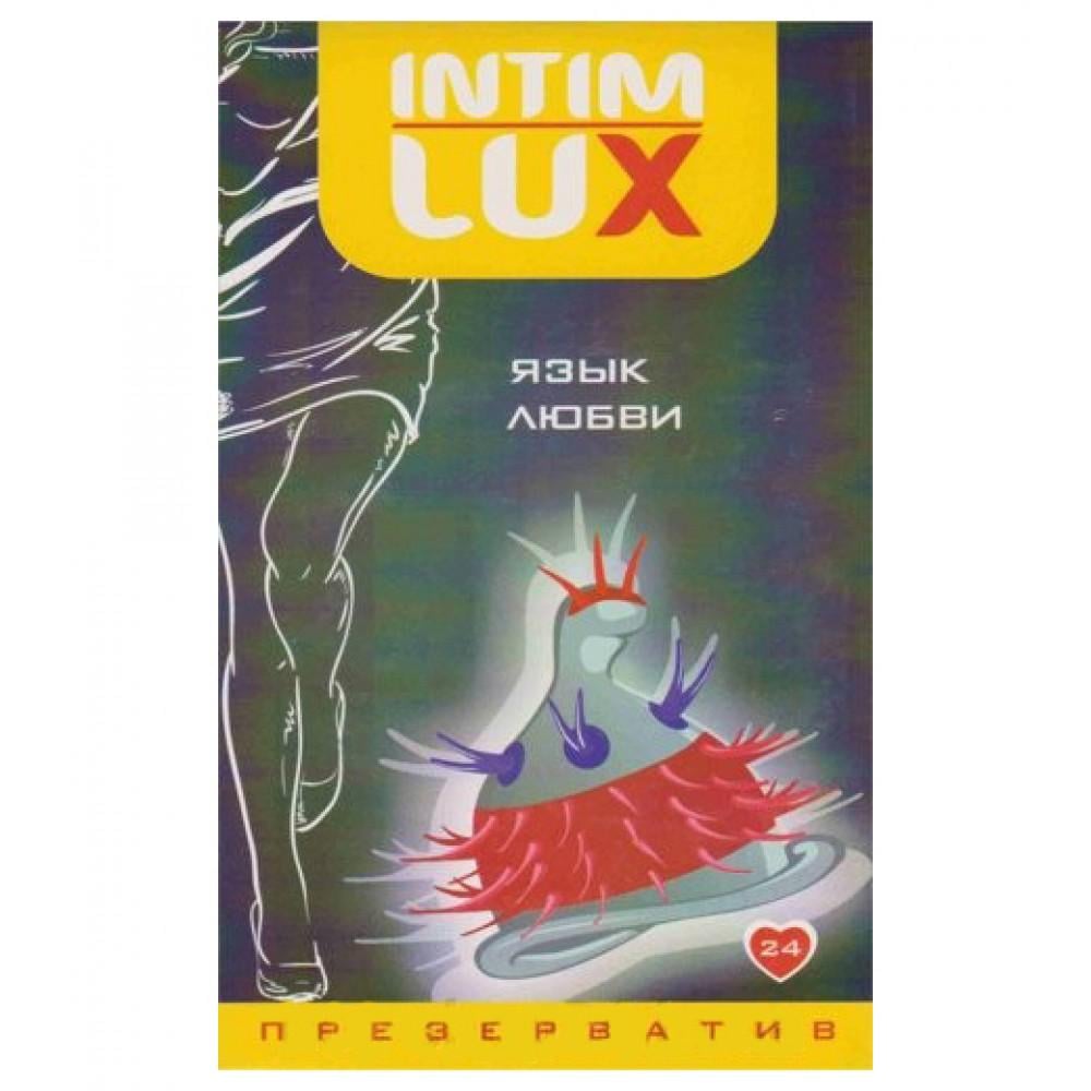 Презерватив з вусиками Intim Lux Мова кохання латексний 1 шт. (L3666)