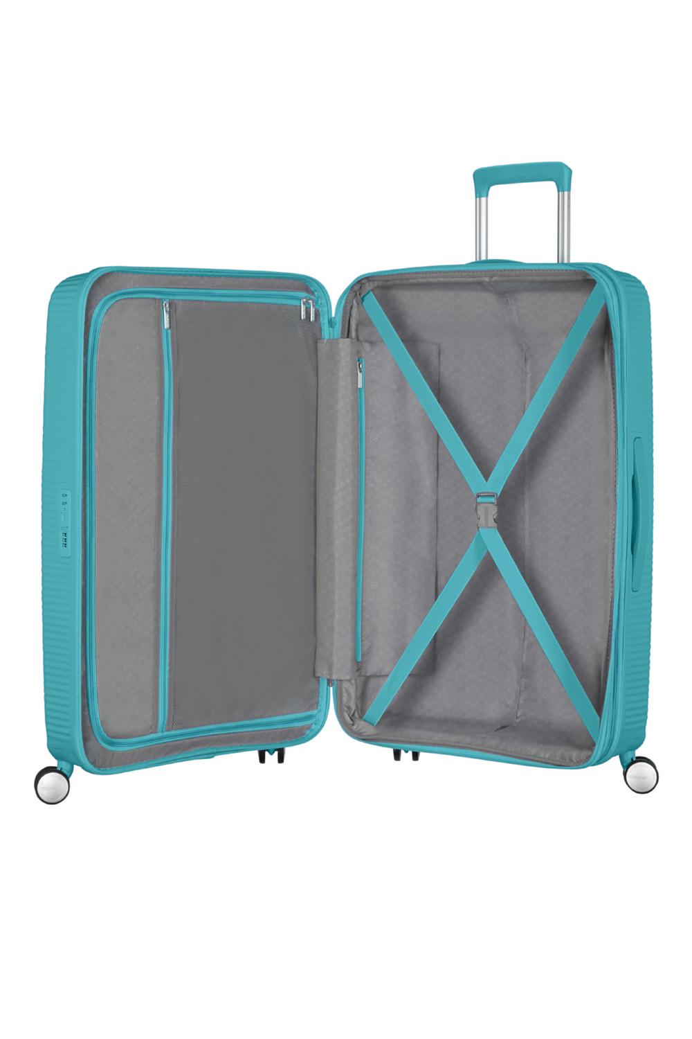 Чемодан American Tourister SOUNDBOX 77x51,5x29,5/32,5 см Бирюзовый (32G*61003) - фото 3