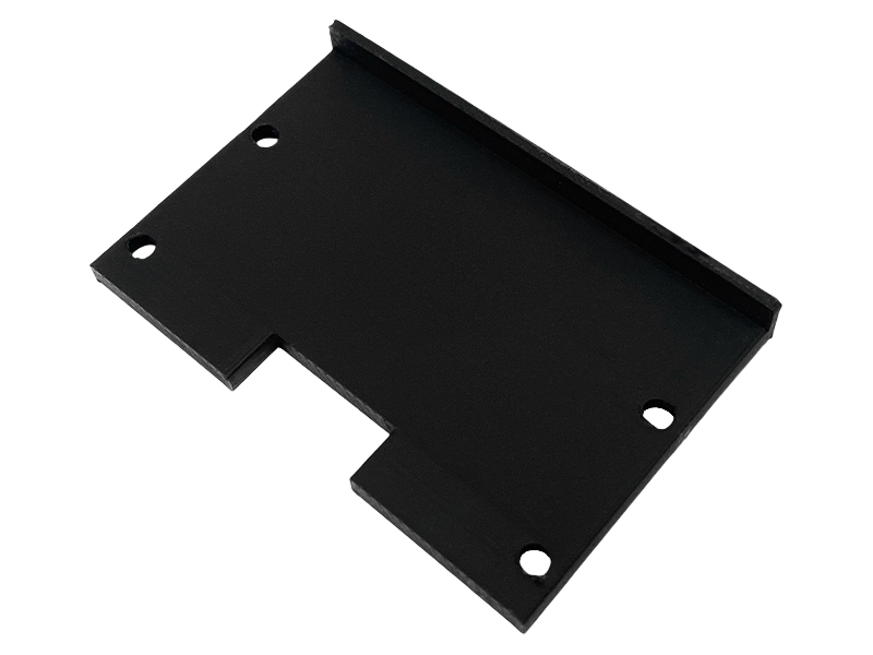 Заглушка для светодиодного профиля LEDUA АЛ-23 Черный (9751)