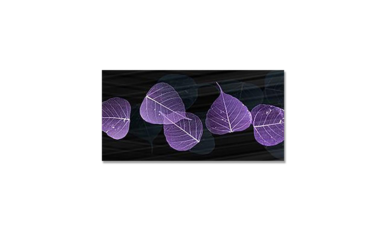 Наклейка виниловая на стол Zatarga Фиолетовые Листья 600х1200 мм (1283915564)