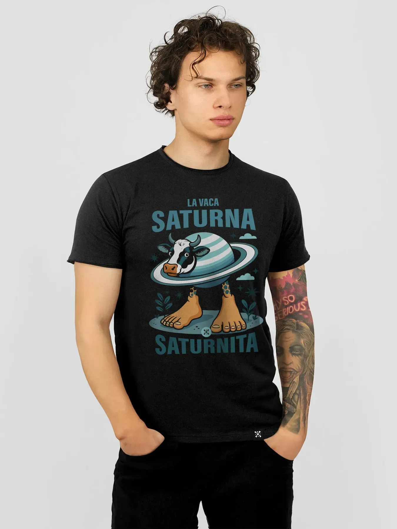 Футболка мужская "La Vaca Saturno" L Черный (27181466) Футболка мужская "La Vaca Saturno" L Черный (27181466)