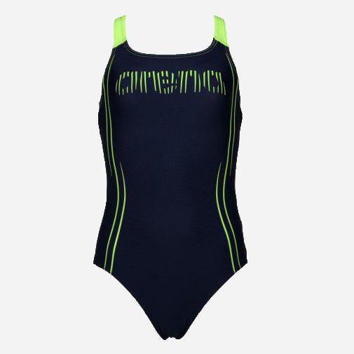 Купальник для дівчаток Arena GIRL'S SWIMSUIT SWIM PRO BACK Синій/Зелений 128 см (005332-760-128)