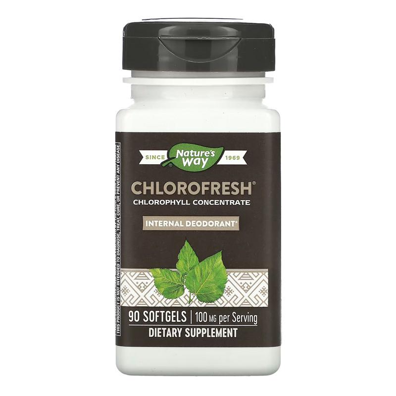 Хлорофилл Nature's Way Chlorofresh Chlorophyll Concentrate 90 капс. (20513-01)