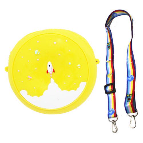 Силіконова сумочка Ракета Yellow (183084) Силіконова сумочка Ракета Yellow (183084)